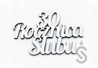 30 rocznica ślubu biały