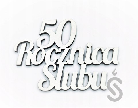 50 rocznica ślubu biały