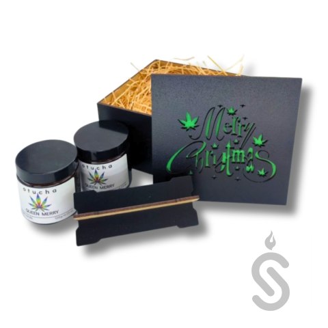 Merry Christmas box 2 czarny Merry Christmas box 2 czarny