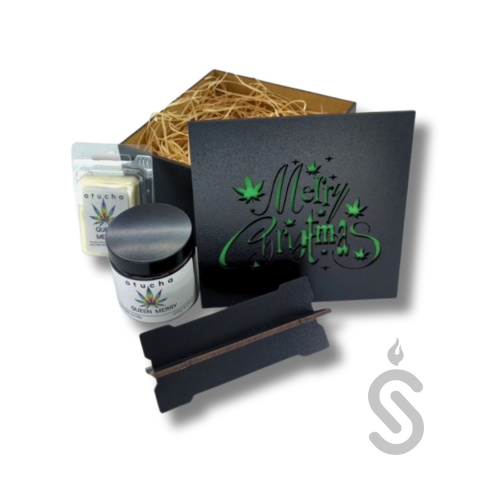 Merry Christmas box 3 czarny Merry Christmas box 3 czarny