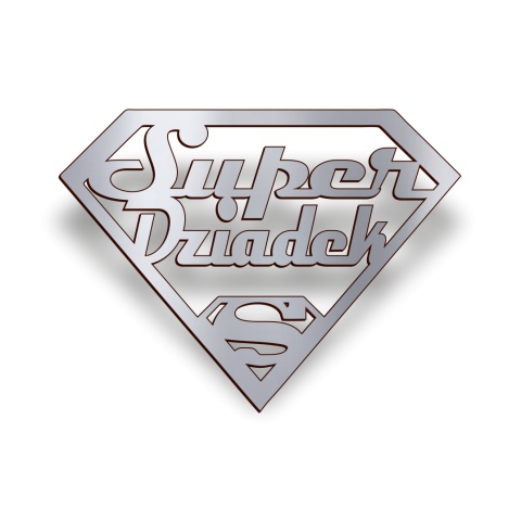 Super Dziadek - Napis Dekoracyjny Super Dziadek - Napis Dekoracyjny