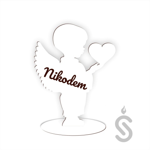 Aniołek na ołtarz Chłopiec PERSONALIZACJA 24cm Aniołek na ołtarz Chłopiec PERSONALIZACJA 24cm