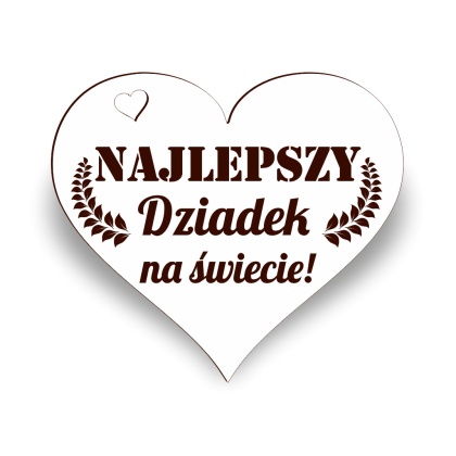 Najlepszy Dziadek na świecie serce - Hurt